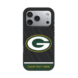 Green Bay Packers Personalized EndZone Plus Bump Phone Case for Apple iPhone