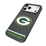 Green Bay Packers Personalized EndZone Plus Bump Phone Case for Apple iPhone