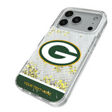 Green Bay Packers Personalized EndZone Plus Glitter Phone Case for Apple iPhone