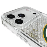 Green Bay Packers Personalized EndZone Plus Glitter Phone Case for Apple iPhone