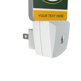 Green Bay Packers Personalized Endzone Solid Night Light 2-Pack