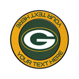 Green Bay Packers Personalized Endzone Solid PopSockets Magnetic Phone Grip and Stand