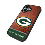 Green Bay Packers Personalized Football Bump Phone Case for Apple iPhone
