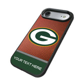 Green Bay Packers Personalized Football Bump Phone Case for Apple iPhone