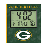 Green Bay Packers Personalized Hatch Wall Clock