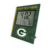 Green Bay Packers Personalized Hatch Wall Clock