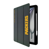 Green Bay Packers Personalized Linen Tablet Case for Apple iPad