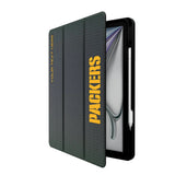 Green Bay Packers Personalized Linen Tablet Case for Apple iPad