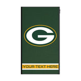 Green Bay Packers Personalized Stripe 5000mAh Flat Powerbank