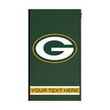 Green Bay Packers Personalized Stripe 5000mAh Flat Powerbank