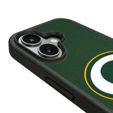 Green Bay Packers Personalized Stripe Bump Phone Case for Apple iPhone