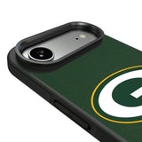 Green Bay Packers Personalized Stripe Bump Phone Case for Apple iPhone