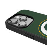 Green Bay Packers Personalized Stripe Bump Phone Case for Apple iPhone