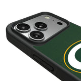 Green Bay Packers Personalized Stripe Bump Phone Case for Apple iPhone
