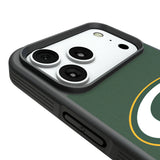 Green Bay Packers Personalized Stripe Bump Phone Case for Apple iPhone