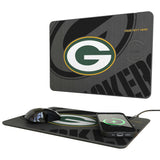 Green Bay Packers Personalized Tilt 15-Watt Wireless Charger and Mouse Pad