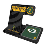 Green Bay Packers Personalized Tilt 3 in 1 Charging Station