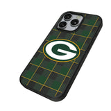 Green Bay Packers Plaid MagSafe Compatible Phone Case for Apple iPhone