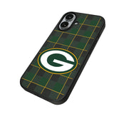 Green Bay Packers Plaid MagSafe Compatible Phone Case for Apple iPhone