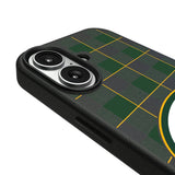 Green Bay Packers Plaid MagSafe Compatible Phone Case for Apple iPhone