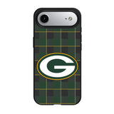 Green Bay Packers Plaid MagSafe Compatible Phone Case for Apple iPhone