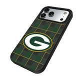 Green Bay Packers Plaid MagSafe Compatible Phone Case for Apple iPhone