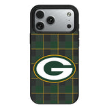 Green Bay Packers Plaid MagSafe Compatible Phone Case for Apple iPhone