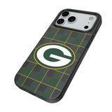 Green Bay Packers Plaid MagSafe Compatible Phone Case for Apple iPhone