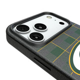 Green Bay Packers Plaid MagSafe Compatible Phone Case for Apple iPhone
