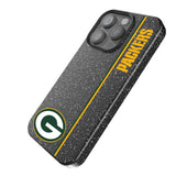 Green Bay Packers Sidebar Black Bling Phone Case for Apple iPhone
