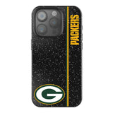 Green Bay Packers Sidebar Black Bling Phone Case for Apple iPhone