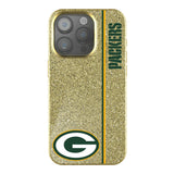 Green Bay Packers Sidebar Bling Phone Case for Apple iPhone