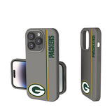 Green Bay Packers Sidebar Soft Touch Phone Case for Apple iPhone