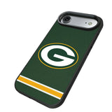 Green Bay Packers Stripe Bump Phone Case for Apple iPhone