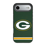 Green Bay Packers Stripe Bump Phone Case for Apple iPhone