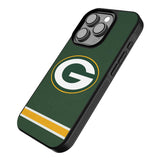 Green Bay Packers Stripe Bump Phone Case for Apple iPhone
