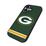 Green Bay Packers Stripe Bump Phone Case for Apple iPhone