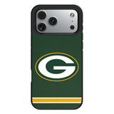 Green Bay Packers Stripe Bump Phone Case for Apple iPhone