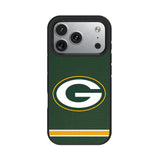 Green Bay Packers Stripe Bump Phone Case for Apple iPhone