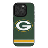 Green Bay Packers Stripe Bump Phone Case for Apple iPhone