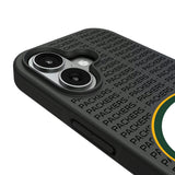 Green Bay Packers Text Backdrop Bump Phone Case for Apple iPhone