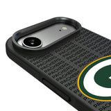 Green Bay Packers Text Backdrop Bump Phone Case for Apple iPhone