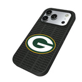 Green Bay Packers Text Backdrop Bump Phone Case for Apple iPhone