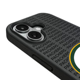 Green Bay Packers Text Backdrop Bump Phone Case for Apple iPhone