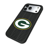 Green Bay Packers Text Backdrop Bump Phone Case for Apple iPhone