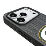 Green Bay Packers Text Backdrop Bump Phone Case for Apple iPhone