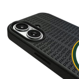 Green Bay Packers Text Backdrop MagSafe Compatible Phone Case for Apple iPhone
