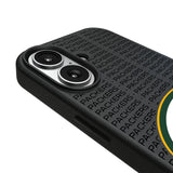 Green Bay Packers Text Backdrop MagSafe Compatible Phone Case for Apple iPhone