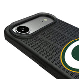 Green Bay Packers Text Backdrop MagSafe Compatible Phone Case for Apple iPhone