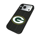 Green Bay Packers Text Backdrop MagSafe Compatible Phone Case for Apple iPhone